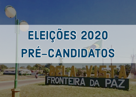 Conheça os prováveis pré-candidatos a vereador de Bela Vista