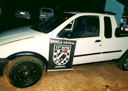 Polícia Militar prende em flagrante homem por Crime de Trânsito e Furto qualificado, durante rondas em Jardim