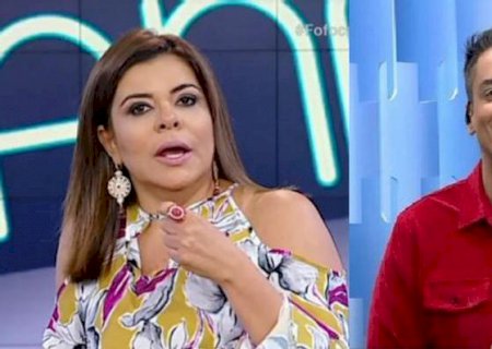 Leo Dias volta para o ''Fofocalizando'' e surpreende Mara Maravilha com declaração