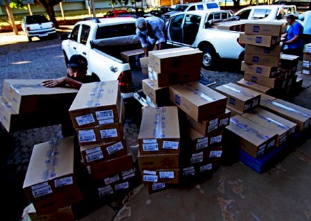 MS recebe quase 340 mil unidades do ‘kit intubação’ neste sábado