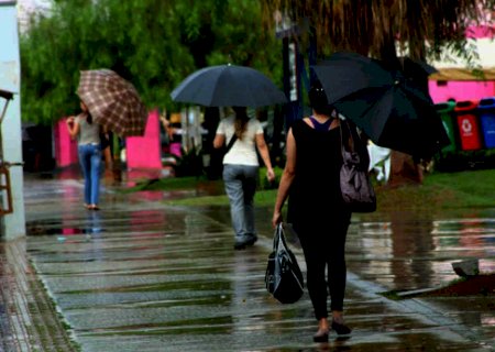 pancadas de chuvas isoladas marcam últimos dias de outubro em Mato Grosso do Sul
