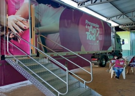 Carreta adaptada do Hospital de Amor possibilita acesso a exames para mulheres no Rede Solidária