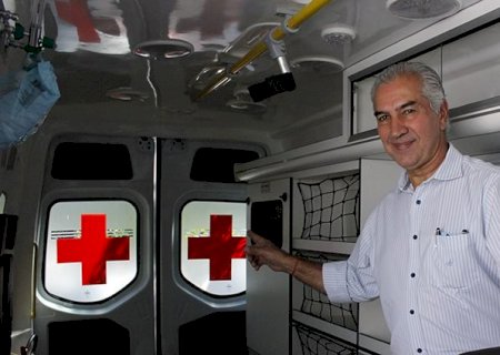 Mais quatro novas ambulâncias são entregues para municípios do interior do Estado