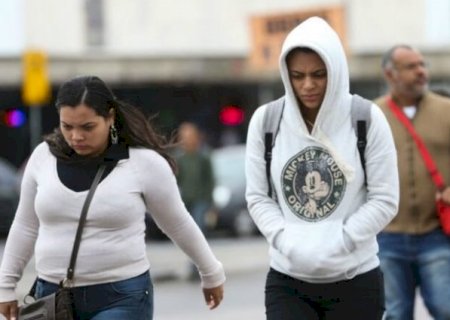Frente fria avança pelo sul e mínimas podem chegar a 11°C na Sexta-feira Santa em MS
