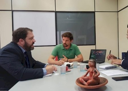 Secretário-adjunto da Secic recebe visita de adido dos Estados Unidos