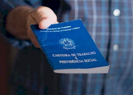 Mais de 2,9 mil vagas de emprego estão disponíveis em todo o MS