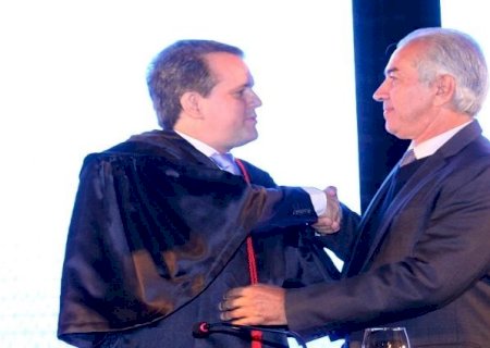 Em ato no MPMS, governador destaca a harmonia entre os Poderes para o desenvolvimento do MS
