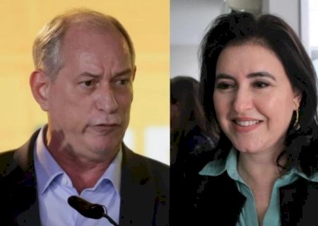 Ciro Gomes propõe a Simone Tebet pré-candidatura a vice, mas ela recusa