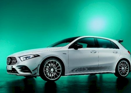 A série Editon 55 dos “modelos de entrada' A 35 e CLA 35 em comemoração ao aniversário da Mercedes-AMG