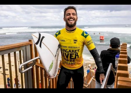 Com 6 brasileiros na disputa, etapa de Margaret River, na Austrália, pode terminar esta noite