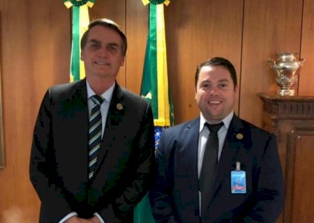 Ao Lado de Bolsonaro, Rodolfo Nogueira convida os Sul-mato-grossenses para recepcionar o presidente