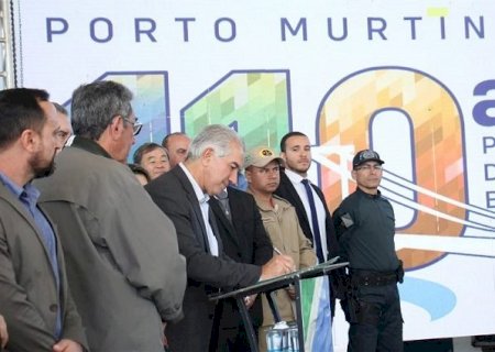 Governo do Estado garante mais R$ 31 milhões em investimentos para Porto Murtinho, Portal da Rota Bioceânica