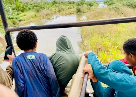 Estudantes da EE Carmelita Canale Rebuá visitam Projeto Gadonça, durante Semana do Meio Ambiente   