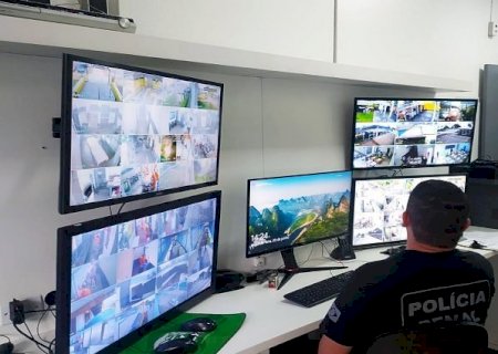 Presídio de Amambai amplia sistema de câmeras e garante reforço na segurança 24 horas por dia