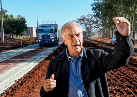 Durante vistoria na MS-338, governador destaca integração de regiões produtoras