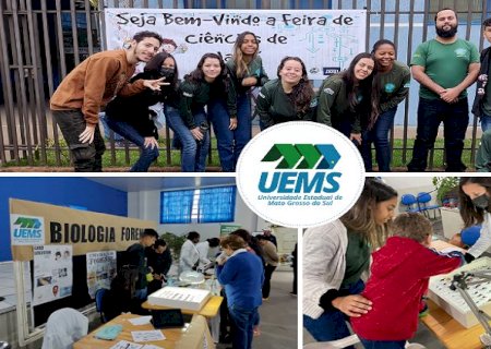 UEMS/Ivinhema: alunos do Grupo PET Verde Legal participam de Feira de Ciências em Jateí