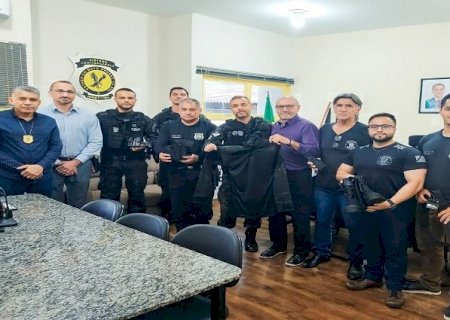 Tropa de elite da Polícia Penal de MS recebe fardamento