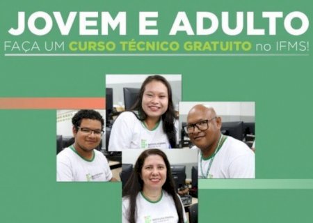 IFMS convoca para matrícula aprovados em cursos de jovens e adultos