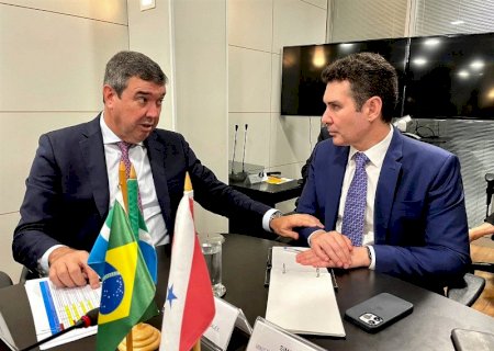 Riedel se reúne com ministros em busca de obras e serviços para MS