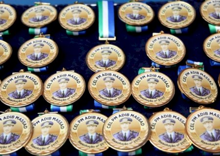 Coronel David homenageia profissionais da segurança com Medalha Adib Massad nesta terça