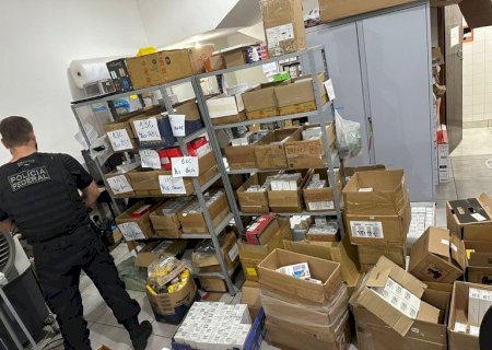 Operação em Dourados combate venda online ilegal de eletrônicos