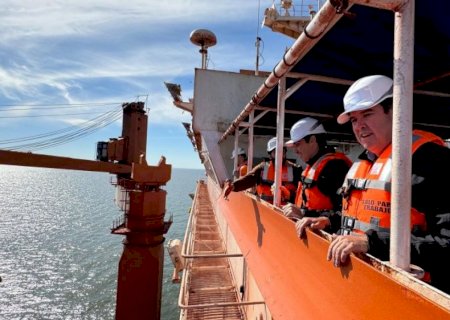 Hidrovia viabiliza exportação de minério, conecta MS ao Uruguai e garante desenvolvimento regional
