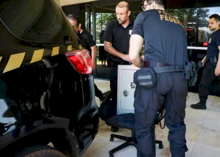 Venda de sentenças: Polícia Federal leva cofre da sede do Poder Judiciário em MS