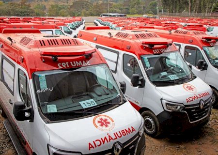 MS ganha 20 novas ambulâncias através do novo PAC