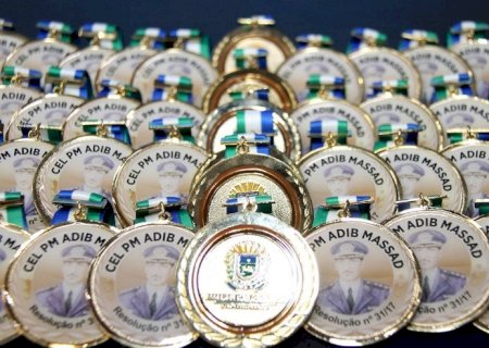 Medalha Coronel PM Adib Massad será entregue em sessão solene nesta terça-feira