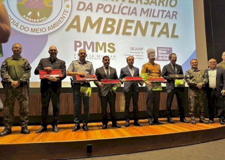 Coronel David parabeniza os 38 anos da PMA e destaca atuação no combate a incêndios no Pantanal