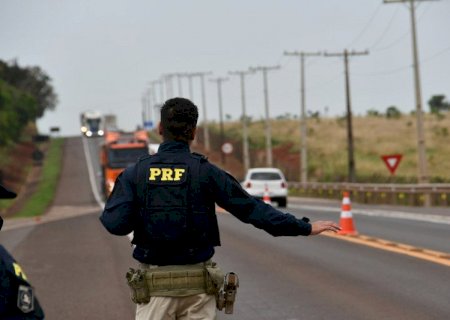PRF inicia Operação Dia do Trabalho com restrição de veículos de carga nas rodovias de MS