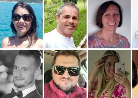Oito mortos em queda de balão em SC são identificados; entre as vítimas estão médicos, casal e instrutor de patinação