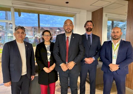Delegação brasileira  esteve em Assunção para reunião com autoridades paraguaias sobre binacionalidade do Aeroporto de Ponta Porã