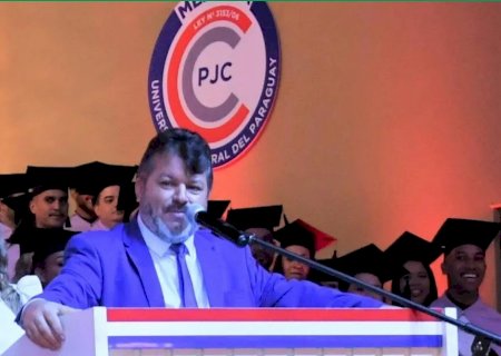 Novos alunos da UCP de Pedro Juan Caballero, já se preparam para  serem recepcionados dia 30 com o tradicional juramento do jaleco