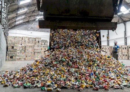 Brasil reciclou 97,3% das latinhas de alumínio em 2024