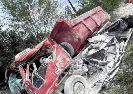 Colisão entre caminhão e carreta mata motorista de MS no Paraná