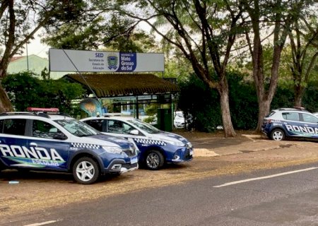 Ronda Escolar estadual reforça segurança em 37 escolas de Dourados e Ponta Porã