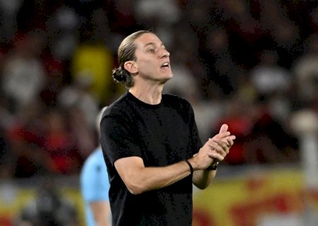 Filipe Luís elogia Bruno Henrique em vitória do Flamengo e não garante Pedro na final da Libertadores