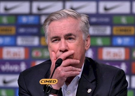 Ancelotti justifica convocados de Palmeiras e Flamengo: "Prioridade é a seleção brasileira"