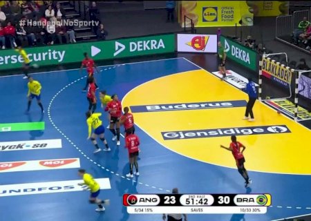 Brasil vence Angola e carimba vaga nas quartas de final no Mundial Feminino de Handebol