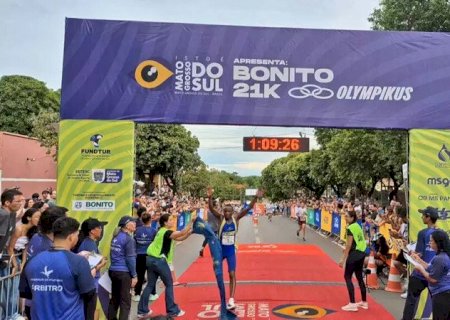 Queniano e mineira vencem Meia Maratona Bonito 21k