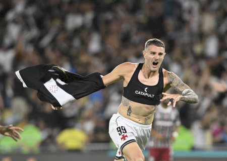 Vegetti vira para o Vasco e desabafa na saída de campo: "Sou um lutador"