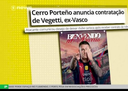 Vegetti chora ao se despedir da torcida do Vasco em São Januário