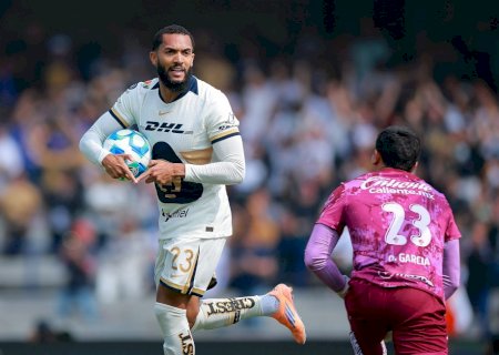 Juninho festeja primeiro gol no Pumas e avalia passagem pelo Flamengo: "Quando precisou, eu estava lá"