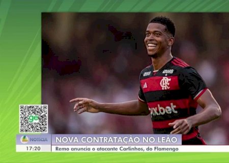 Remo anuncia contratação do atacante Carlinhos, do Flamengo