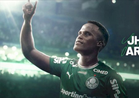 Palmeiras anuncia a contratação de Jhon Arias