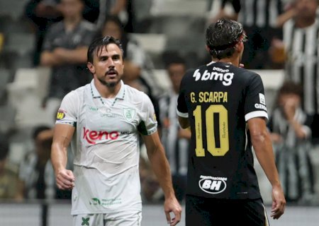 No Atlético-MG, Scarpa revê Bigode após caso de criptomoedas e diz: "Sou profissional, me segurei"