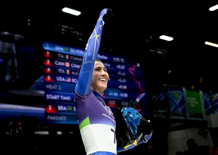 Nicole Silveira melhora tempo e termina em 12º lugar após 2ª descida do skeleton
