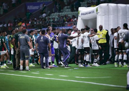 Marlon Freitas tem discussão com ex-companheiros de Botafogo após vitória do Palmeiras; veja vídeo