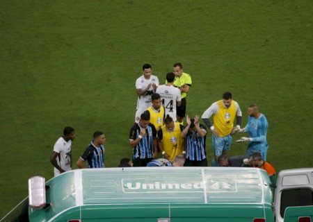 Grêmio detalha lesão de Marlon e informa tempo de recuperação; veja prazo